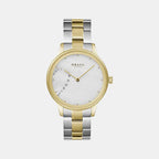 Obaku Round White Analog watch