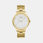 Obaku Round White Analog watch