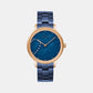 Male Blue Analog Stainless Steel Watch V247GHVLSL
