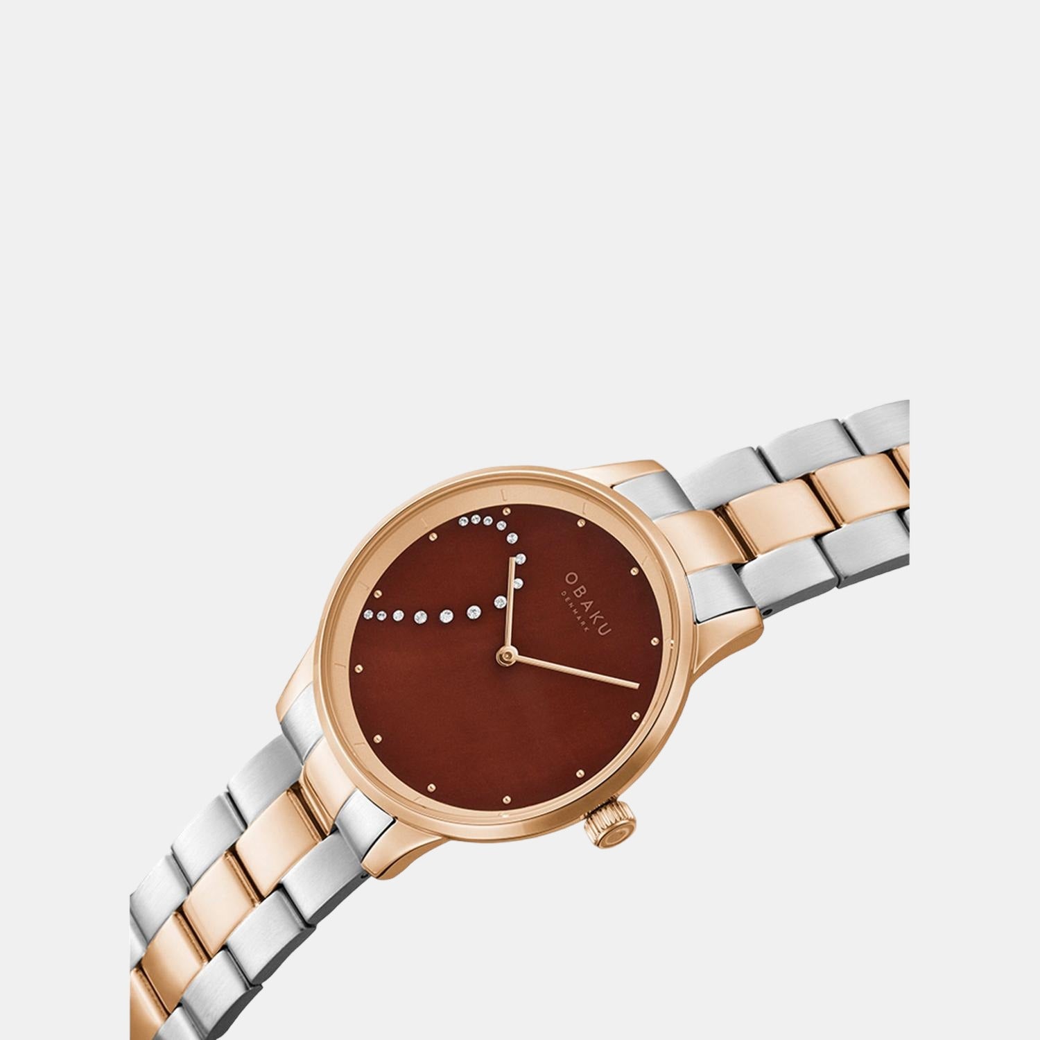 Obaku Stainless Steel Round watch