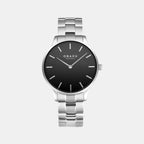 Obaku Round Black Analog watch