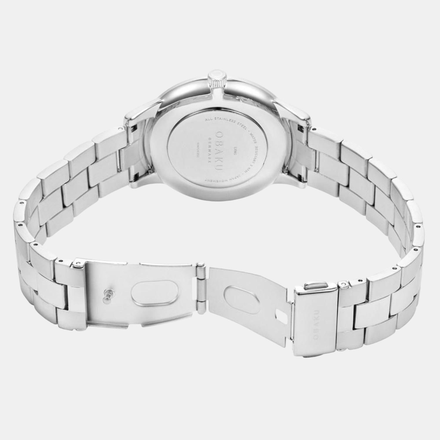 Obaku Men Round White watch