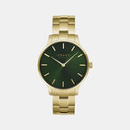 Obaku Round Green Analog watch