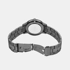 Obaku Men Round Silver watch