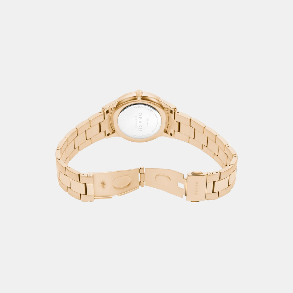 Obaku Stainless Steel Round watch