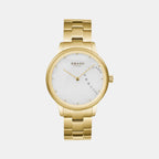 Obaku Round White Analog watch