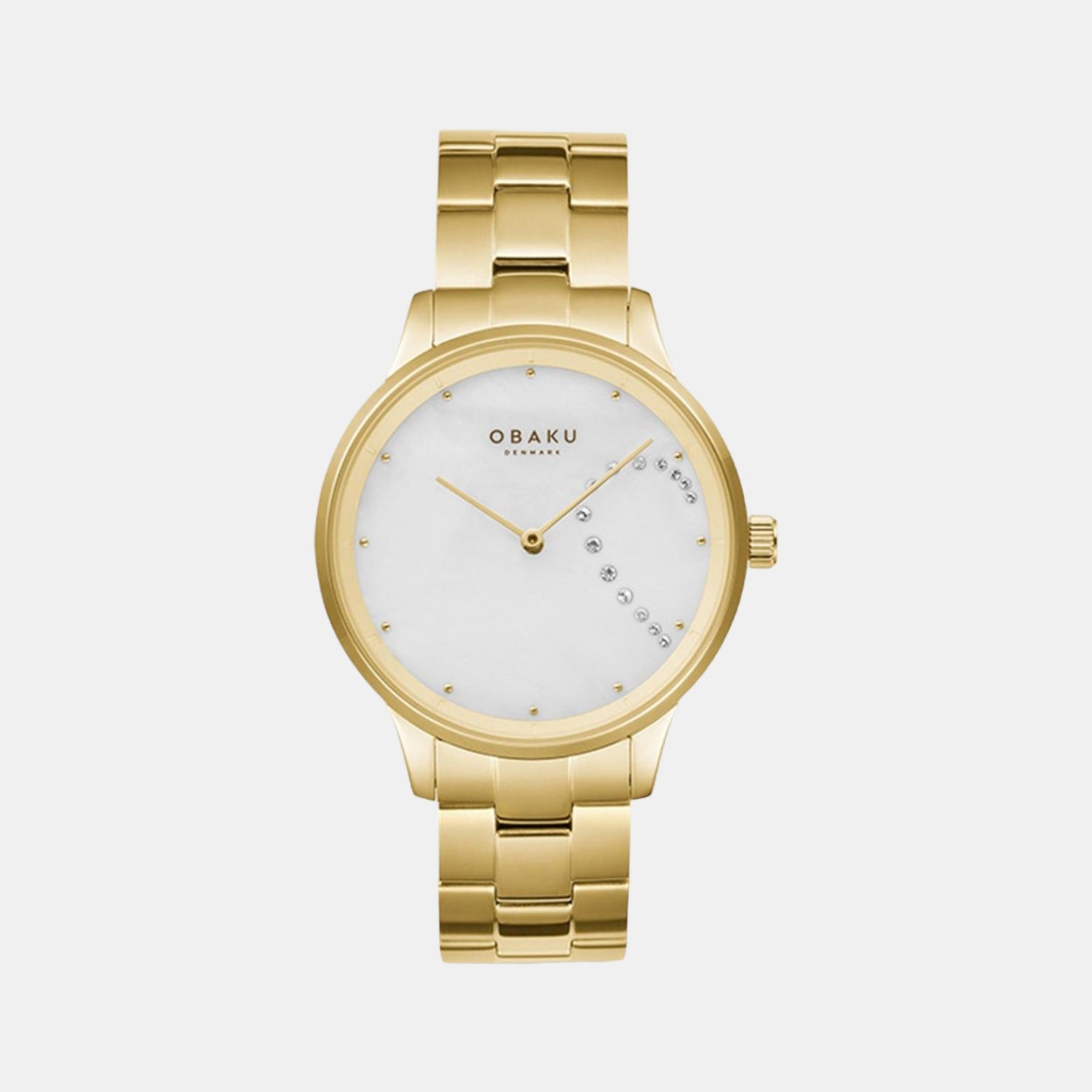 Obaku Round White Analog watch