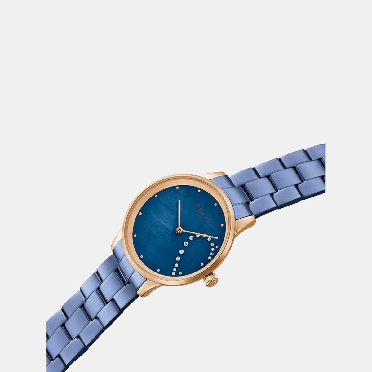 Obaku Stainless Steel Round watch