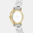 Obaku Stainless Steel Round watch