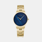 Obaku Round Two Tone Analog watch