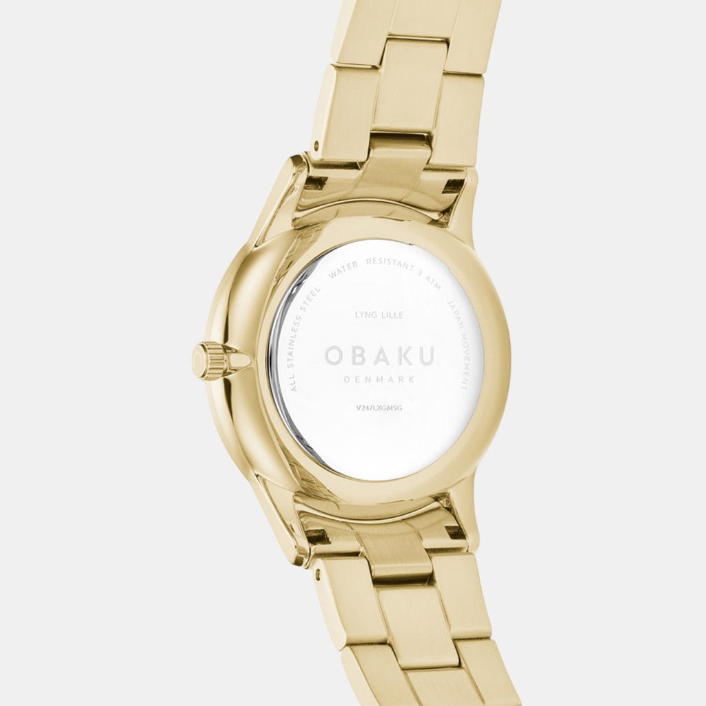 Obaku Stainless Steel Round watch