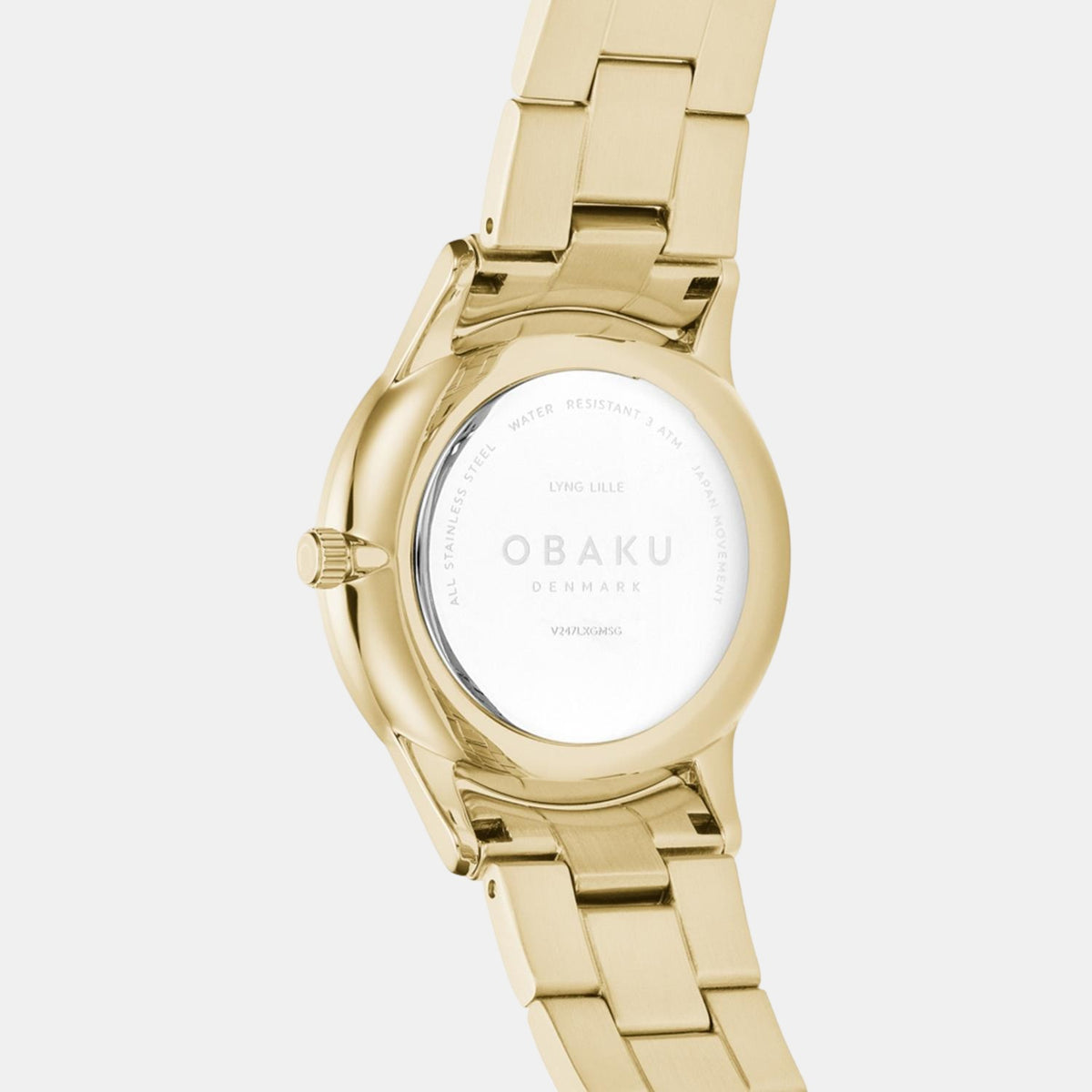 Obaku Stainless Steel Round watch