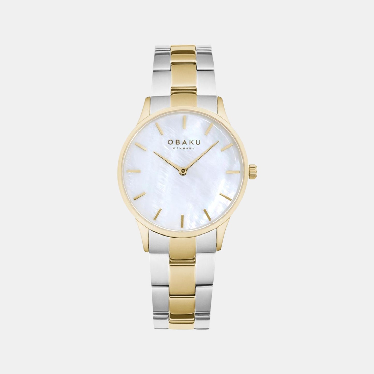 Female White Analog Stainless Steel Watch V247LXGWSF