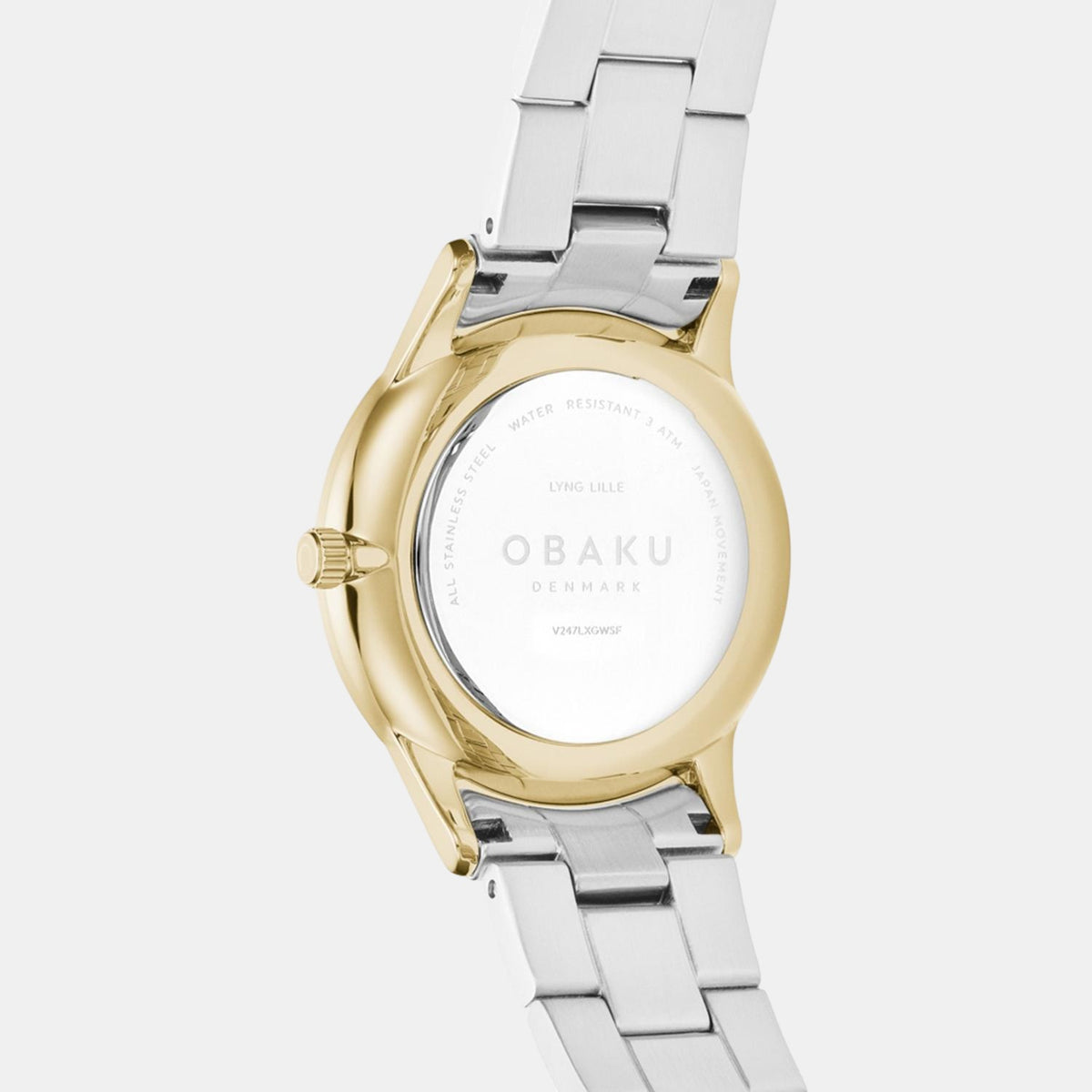 Obaku Stainless Steel Round watch