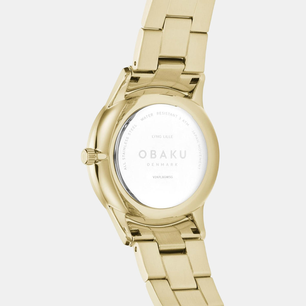 Obaku Stainless Steel Round watch
