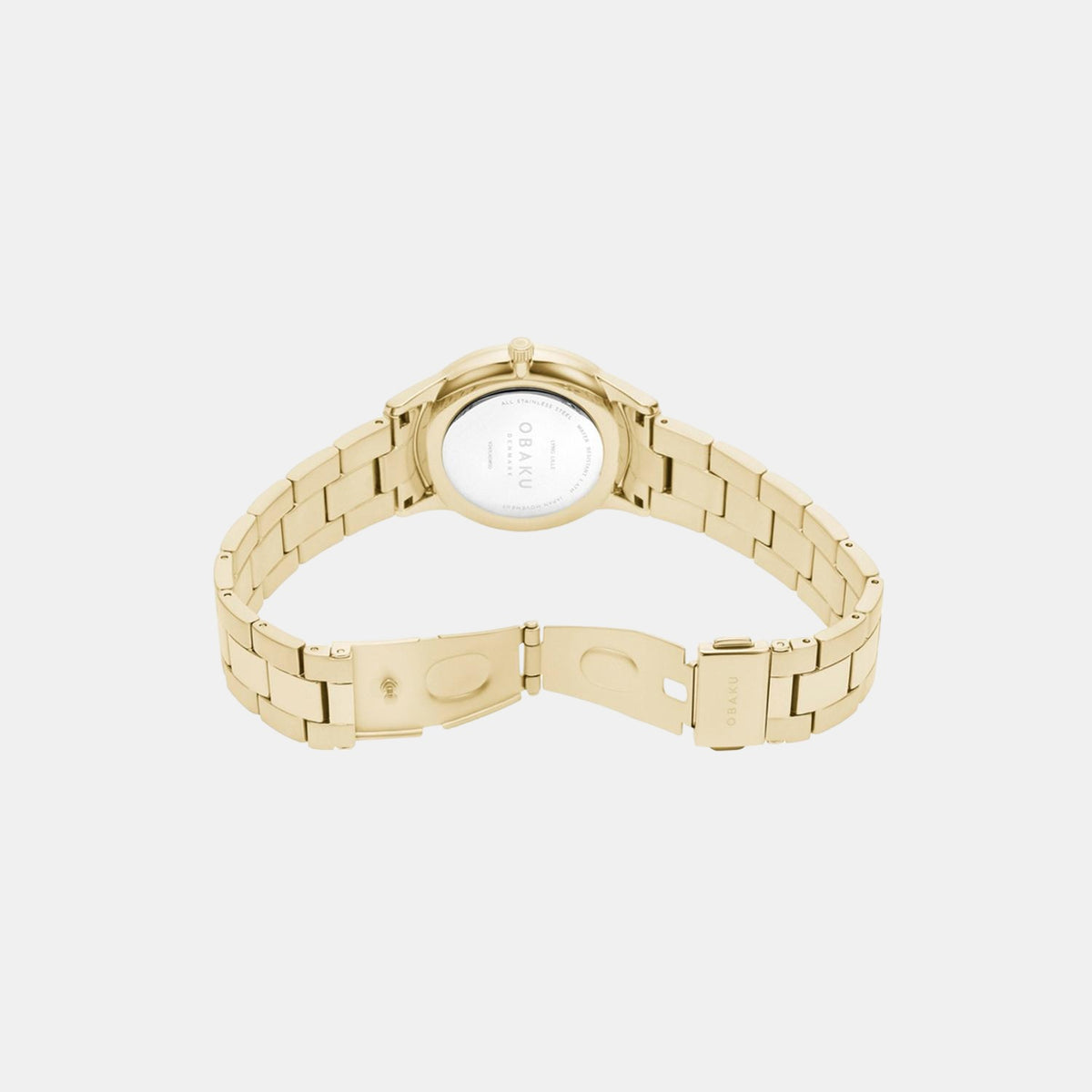 Obaku Stainless Steel Two Tone watch
