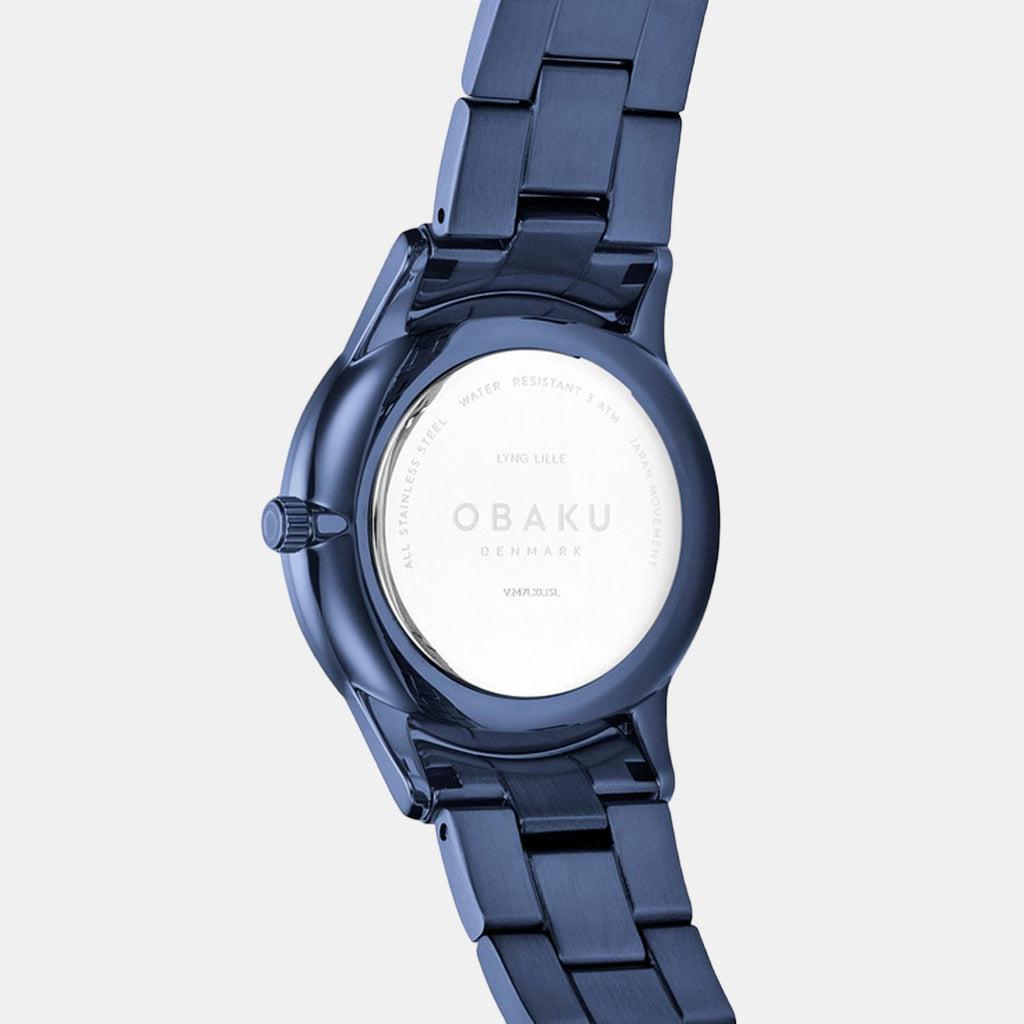 Obaku Stainless Steel Round watch