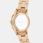 Obaku Stainless Steel Round watch