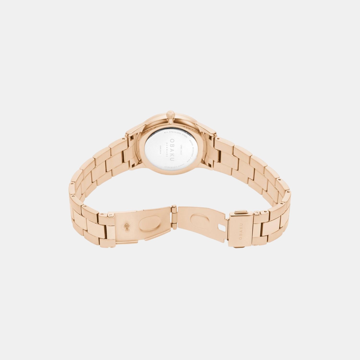 Obaku Stainless Steel Blue watch