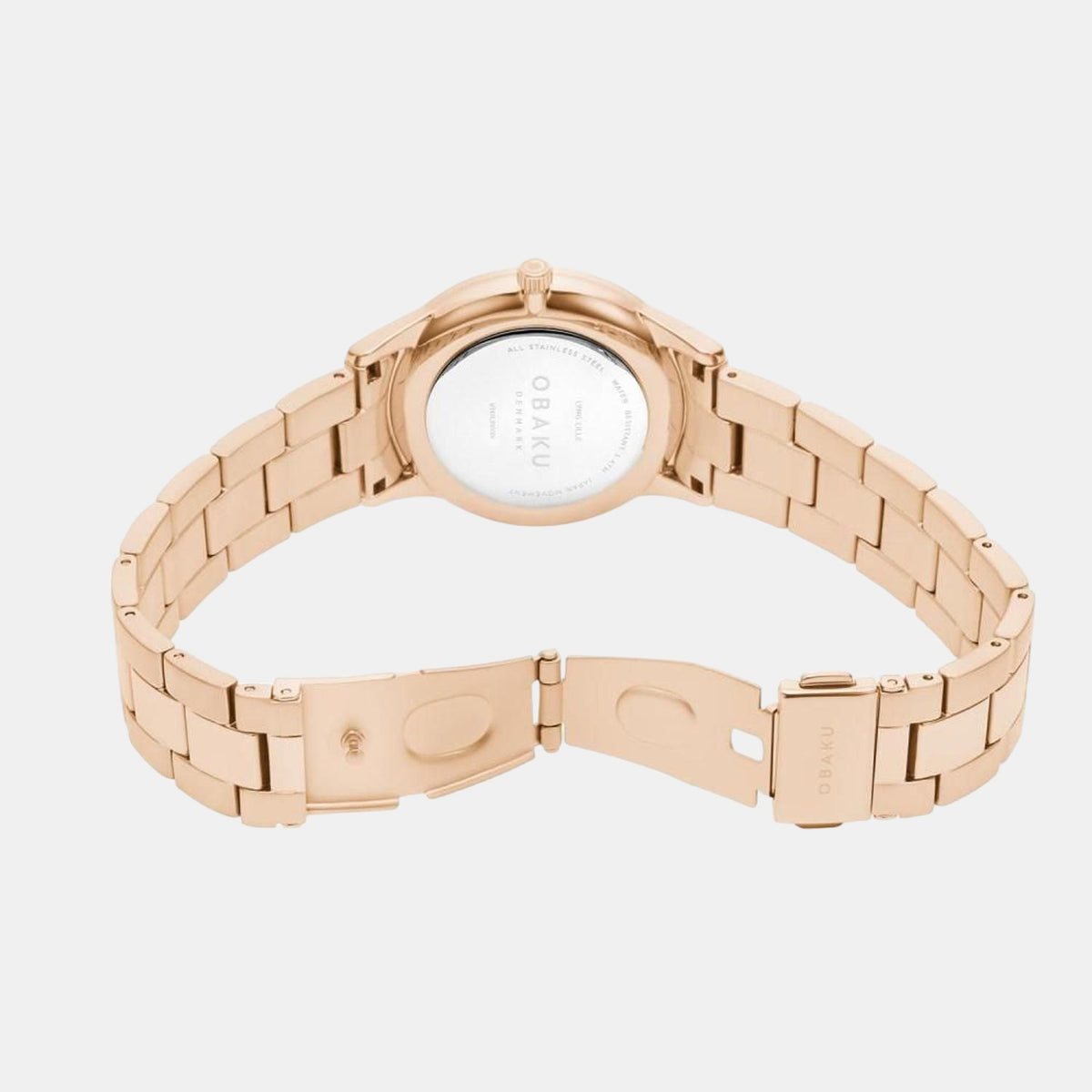 Obaku Women Round Two Tone watch