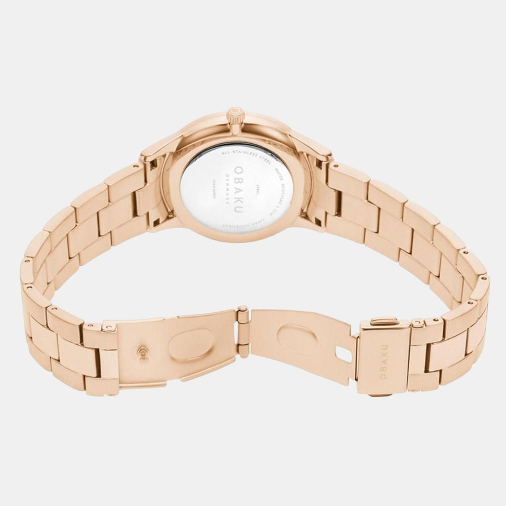 Obaku Women Round Two Tone watch