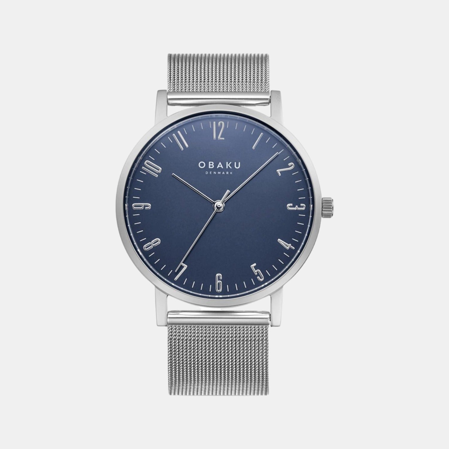 Obaku Round Blue Analog watch