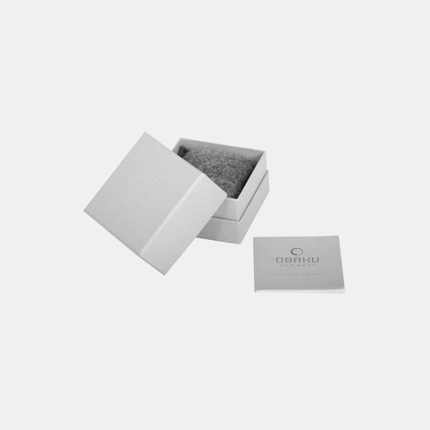 Obaku Stainless Steel Blue watch