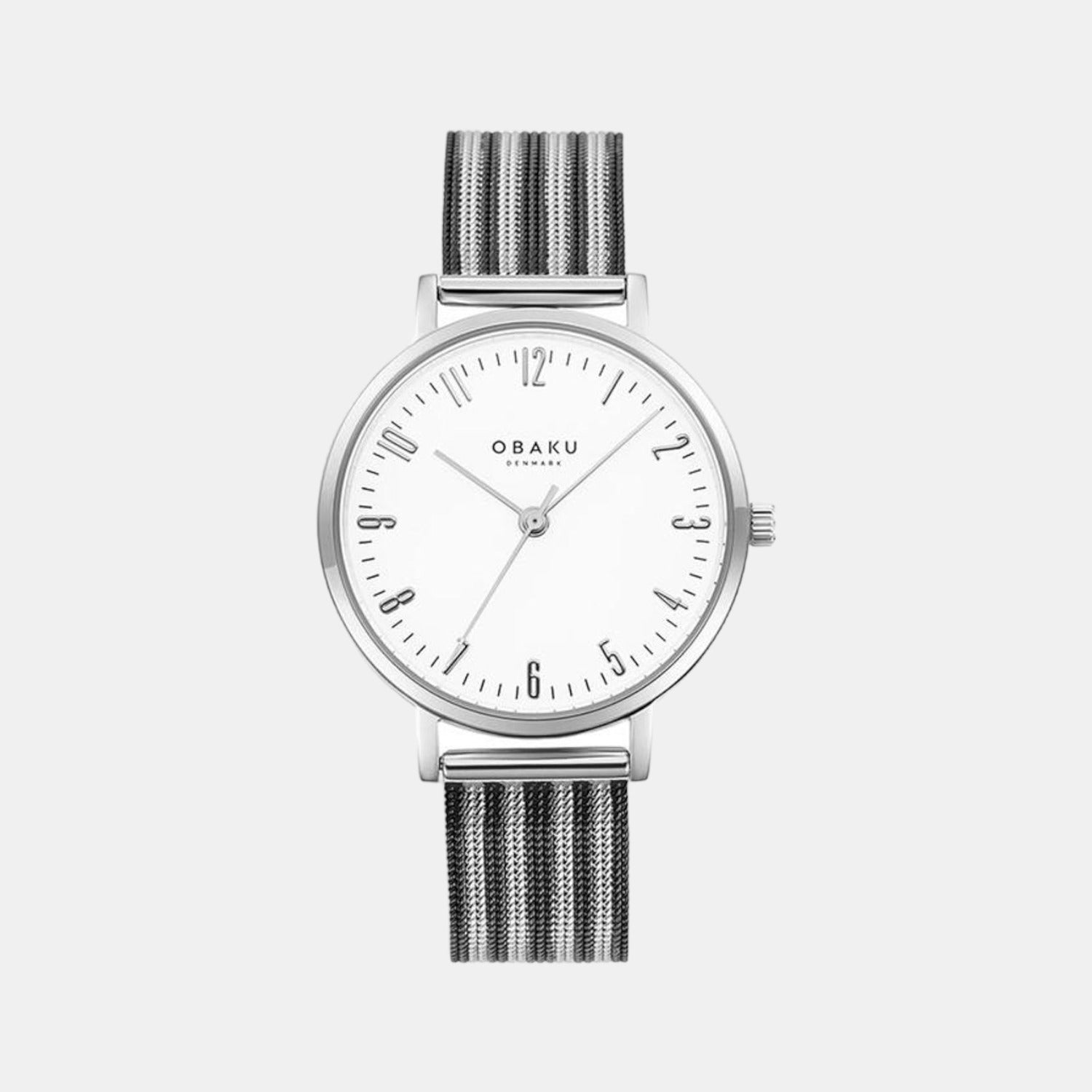 Obaku Round White Analog watch