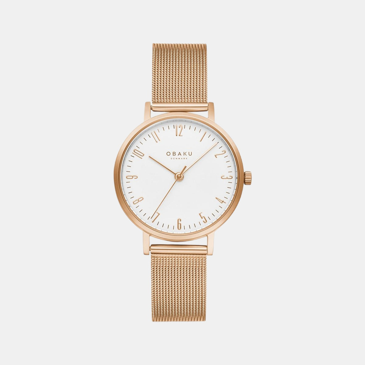 Obaku Round White Analog watch