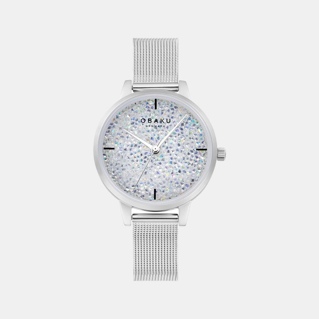 Obaku Round White Analog watch
