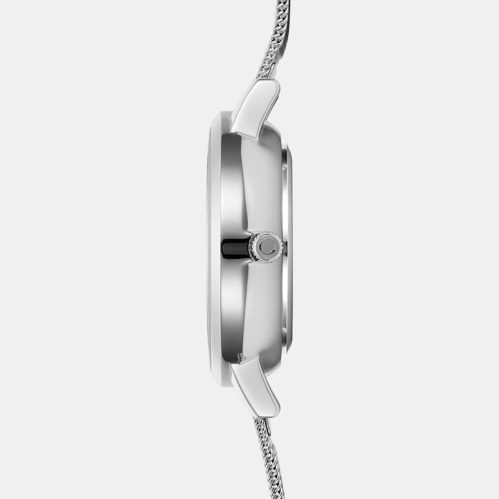 Obaku Stainless Steel Round watch