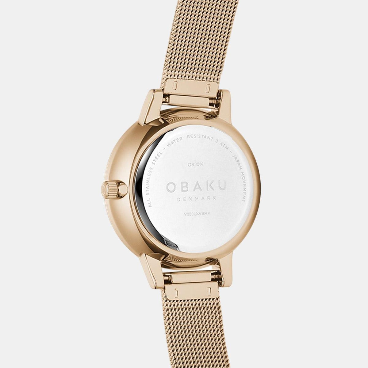 Obaku Stainless Steel Round watch