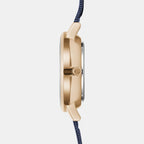 Obaku Women Round Blue watch