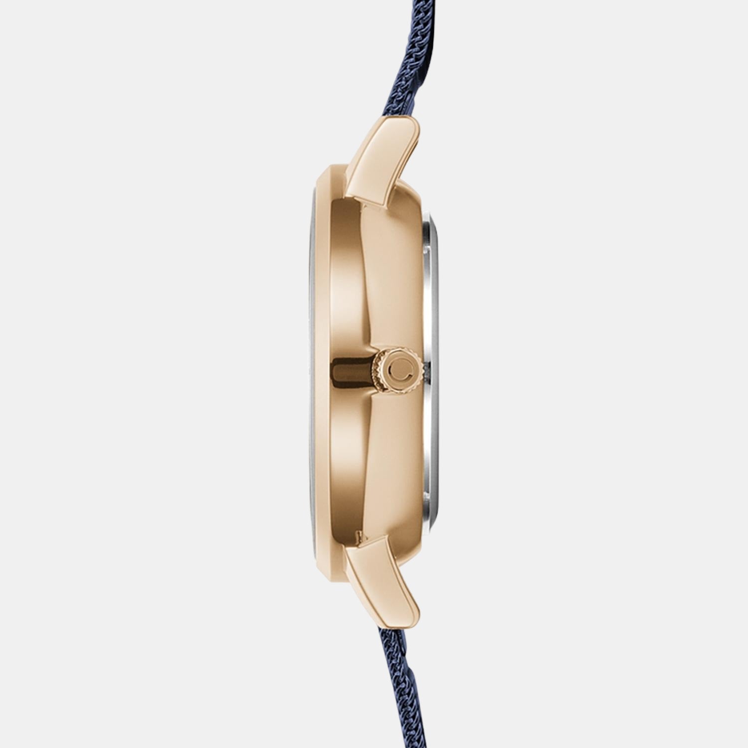 Obaku Women Round Blue watch