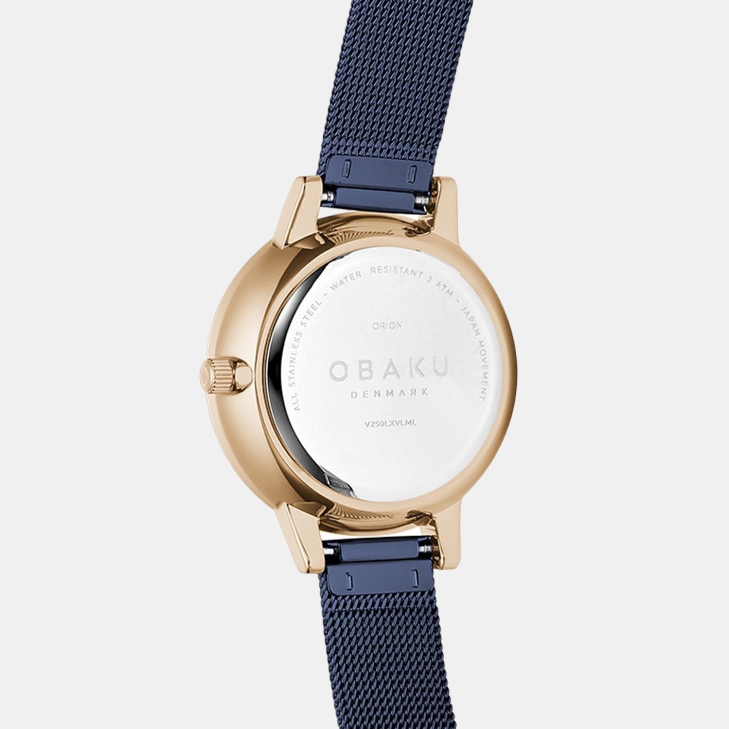Obaku Stainless Steel Round watch