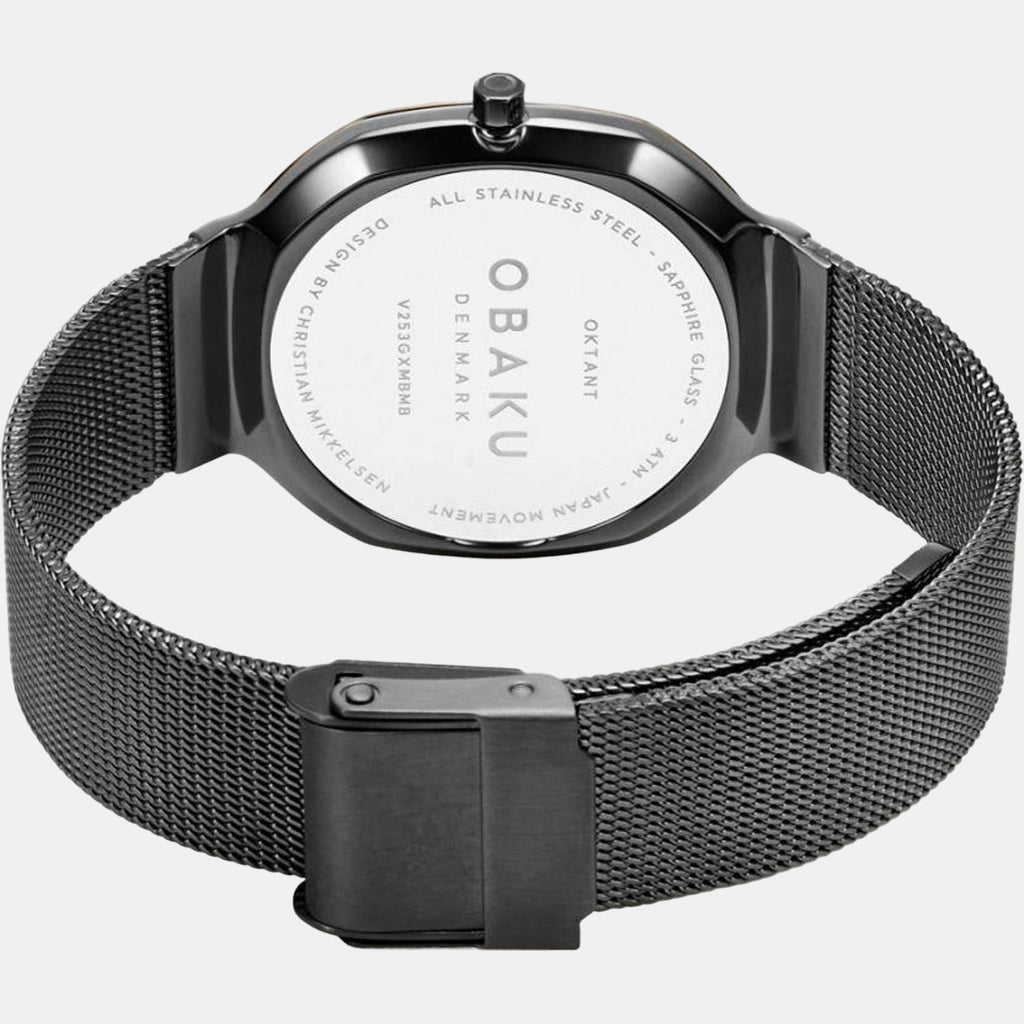 Obaku Stainless Steel Asymmetrical watch