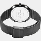 Obaku Stainless Steel Asymmetrical watch