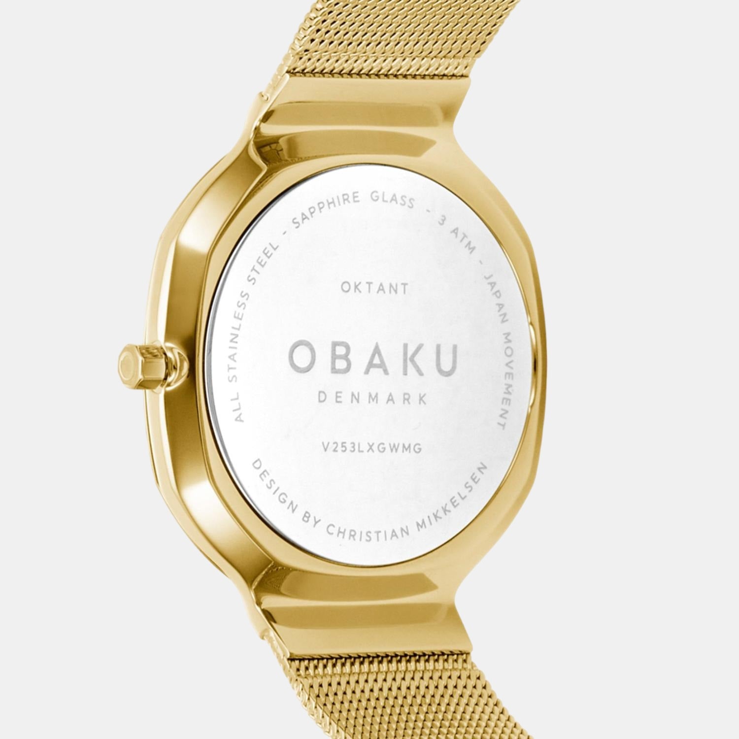 Obaku Stainless Steel White watch