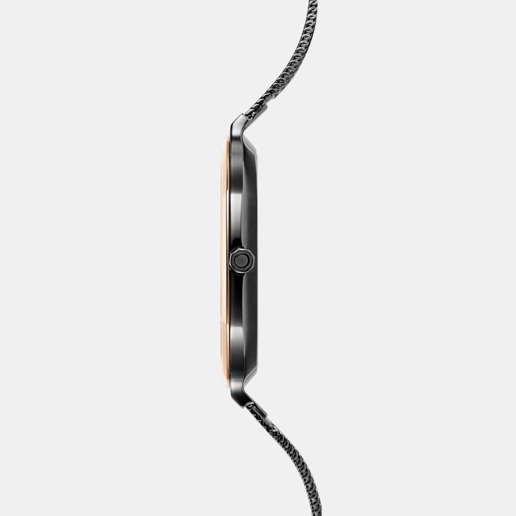 Obaku Stainless Steel Asymmetrical watch