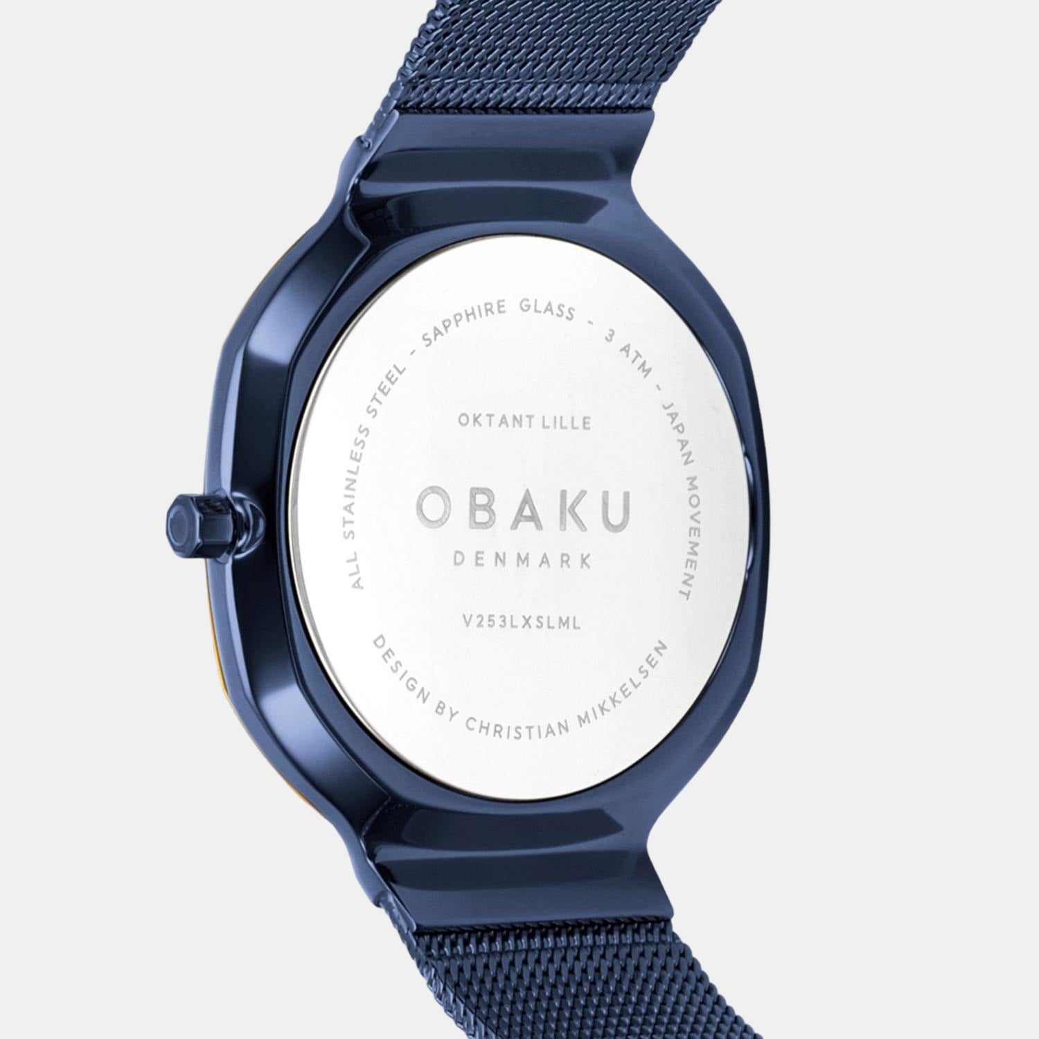 Obaku Stainless Steel Blue watch