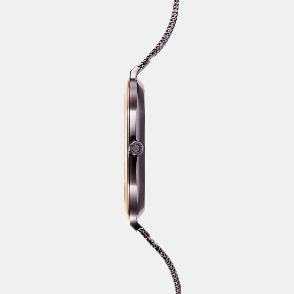 Obaku Stainless Steel Square watch