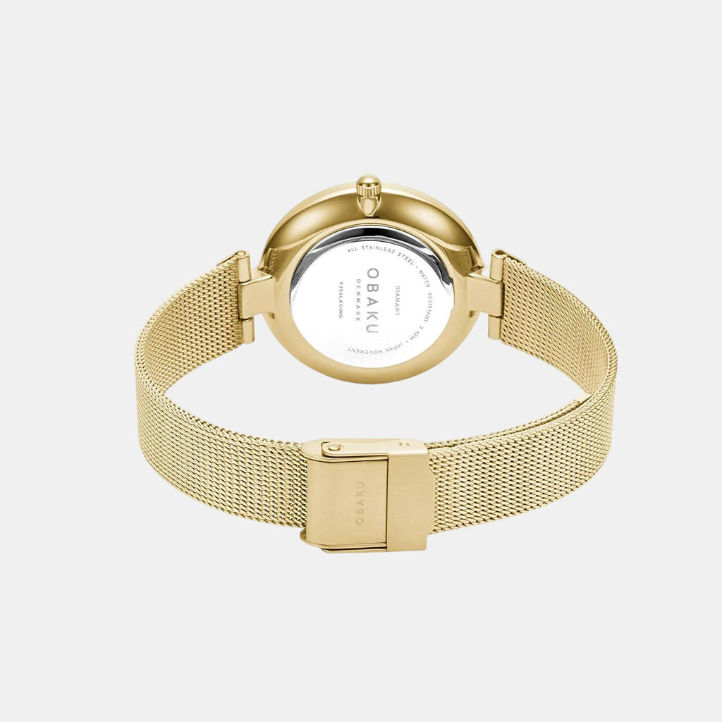 Obaku Stainless Steel Round watch