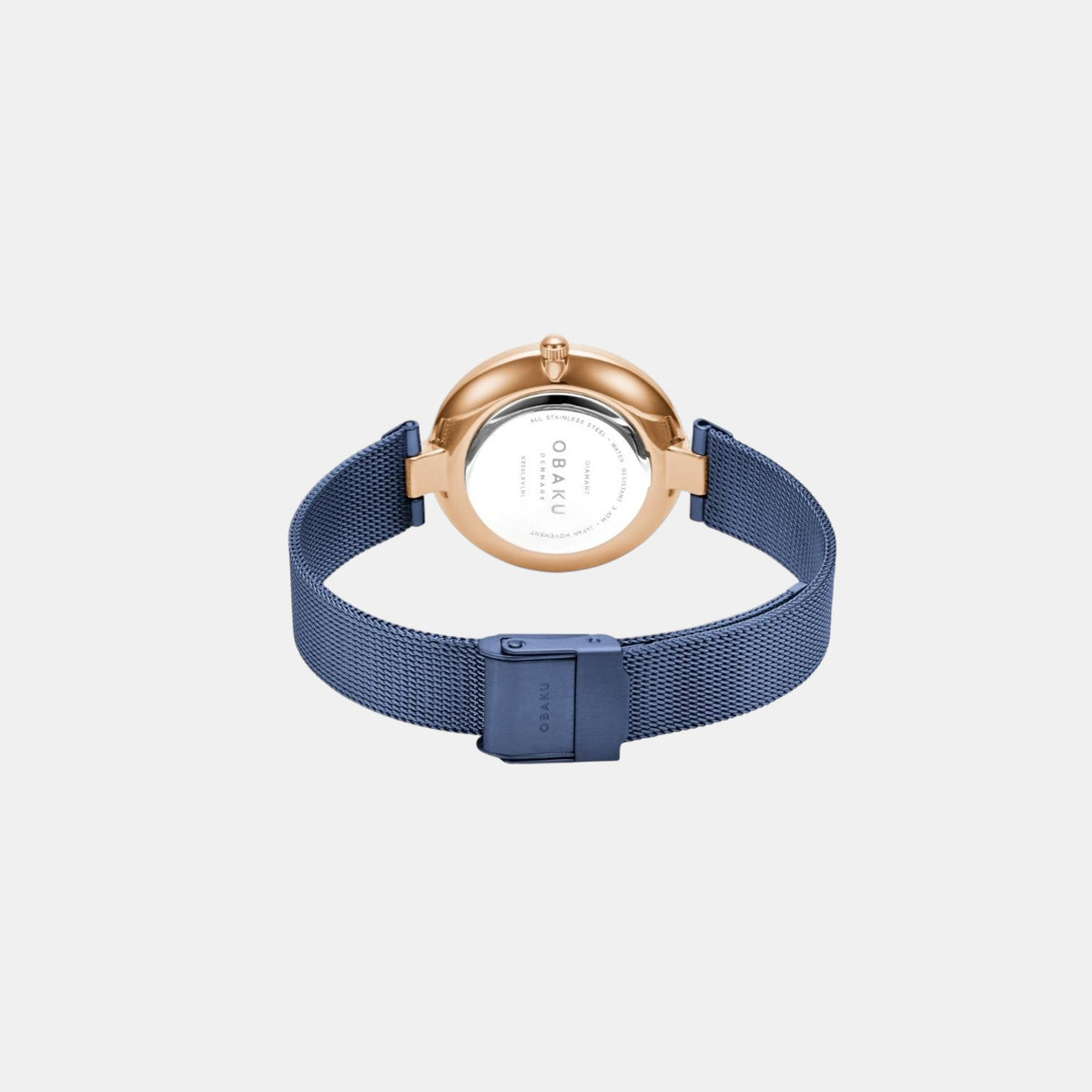 Obaku Stainless Steel Blue watch