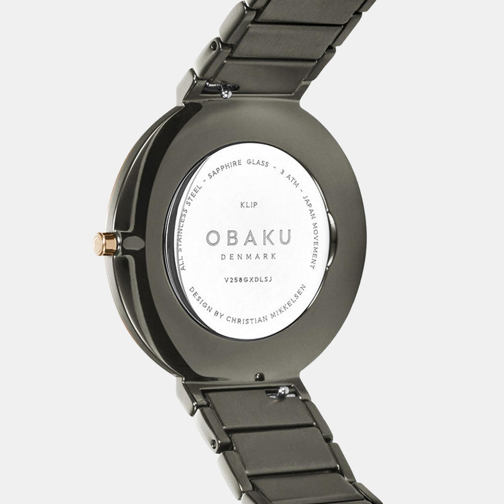 Obaku Men Round Blue watch