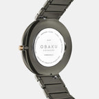 Obaku Men Round Blue watch
