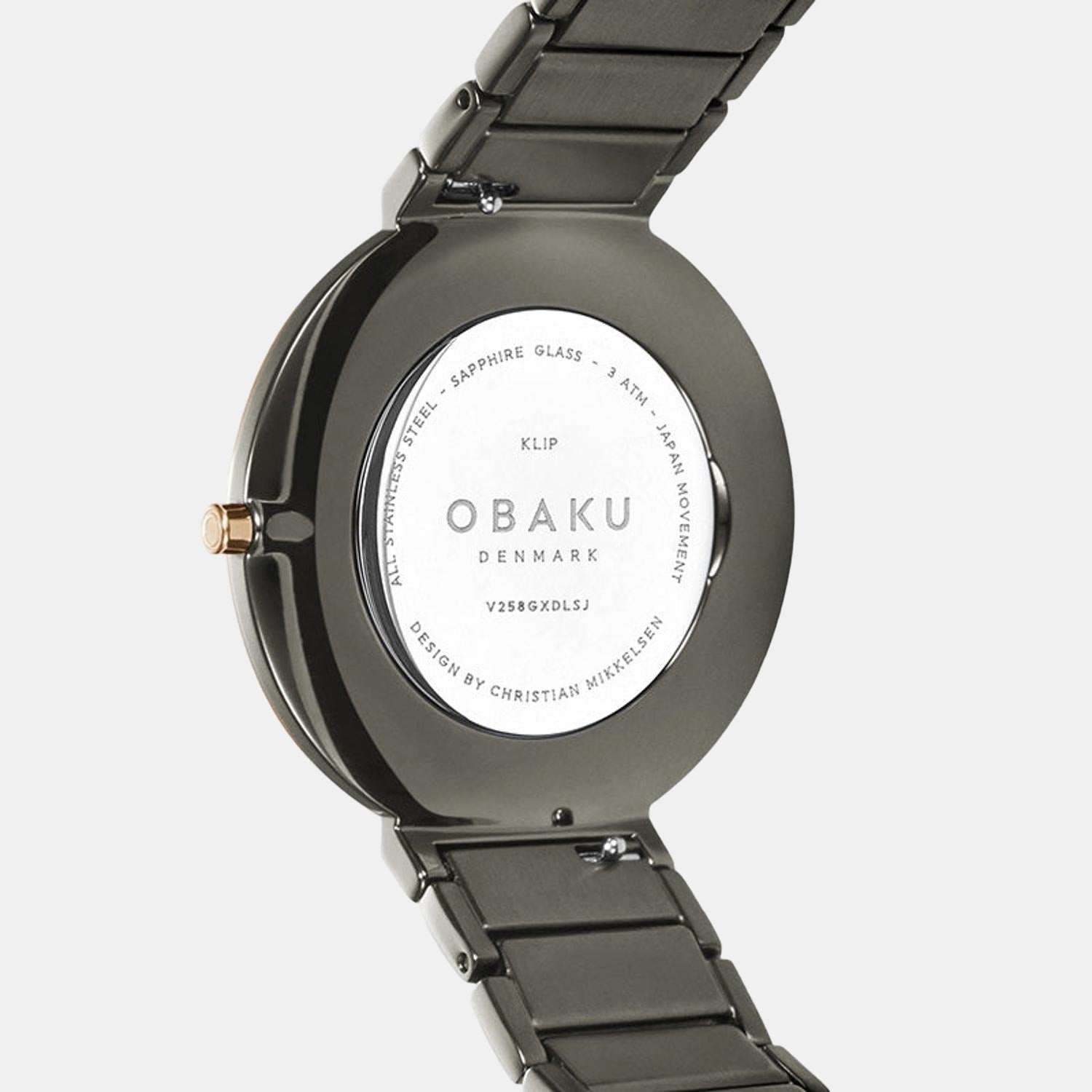 Obaku Men Round Blue watch