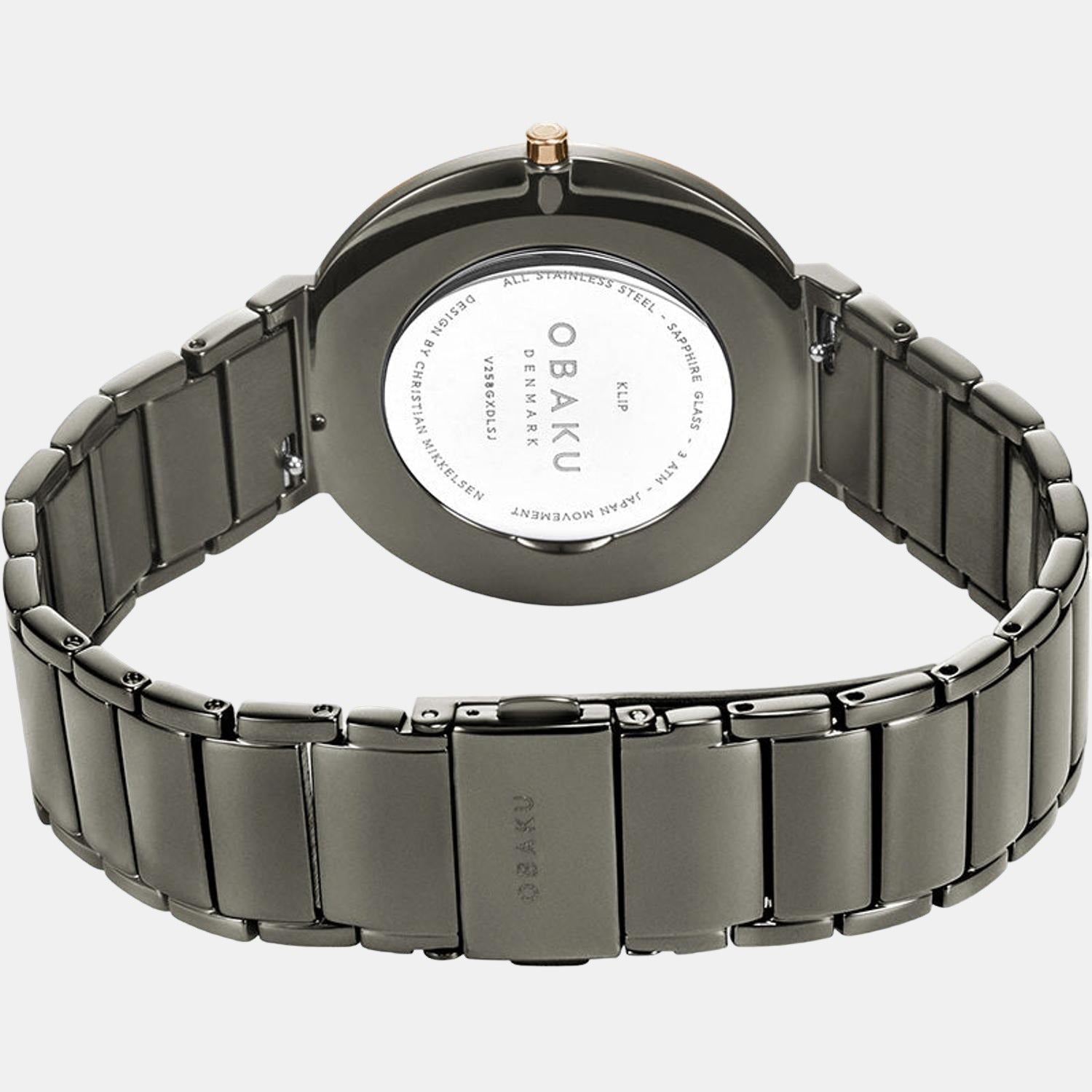 Obaku Stainless Steel Blue watch