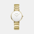Obaku Round White Analog watch