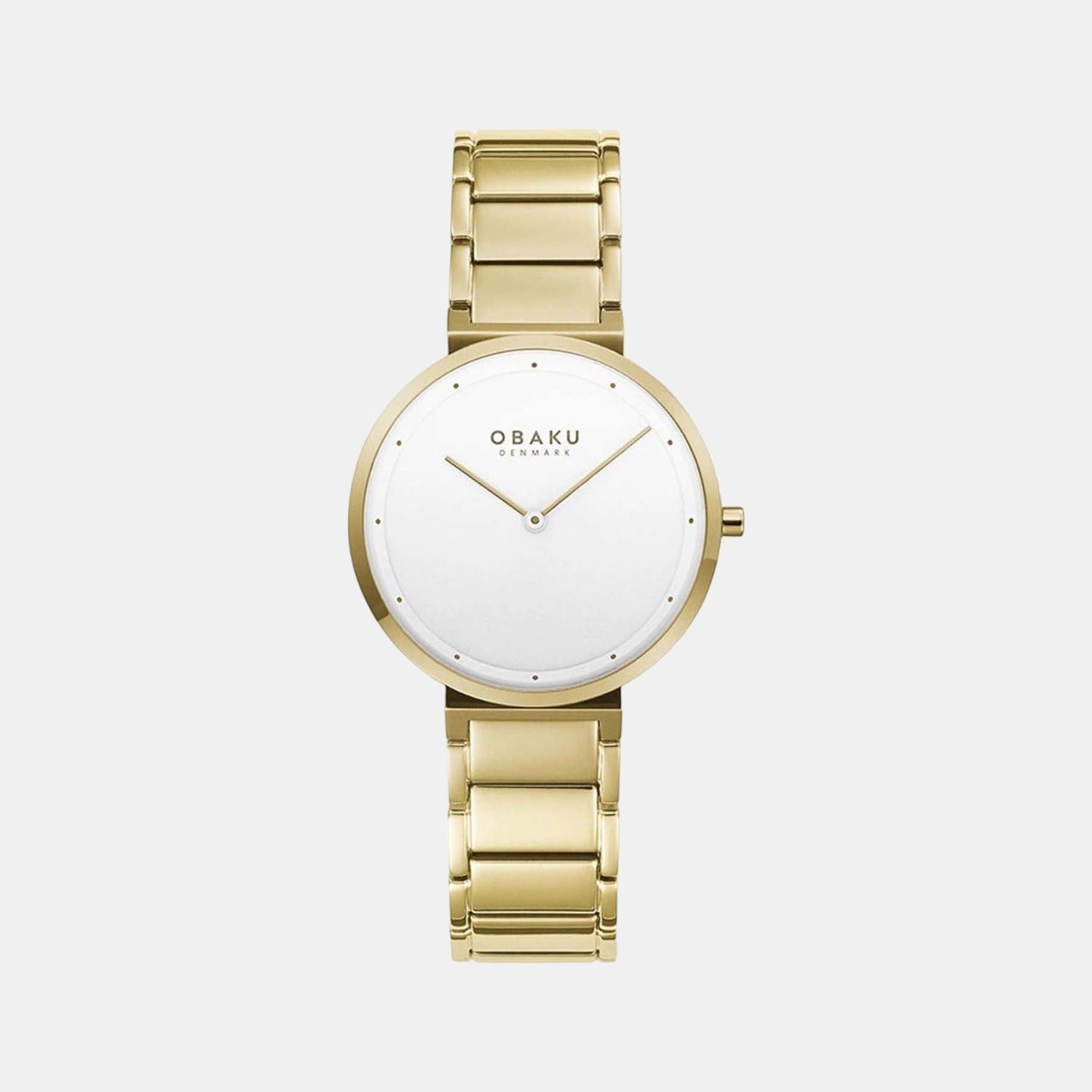 Obaku Round White Analog watch