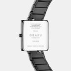 Obaku 40 mm Square Quartz watch